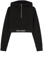 PALM ANGELS - Logo Cotton Hoodie