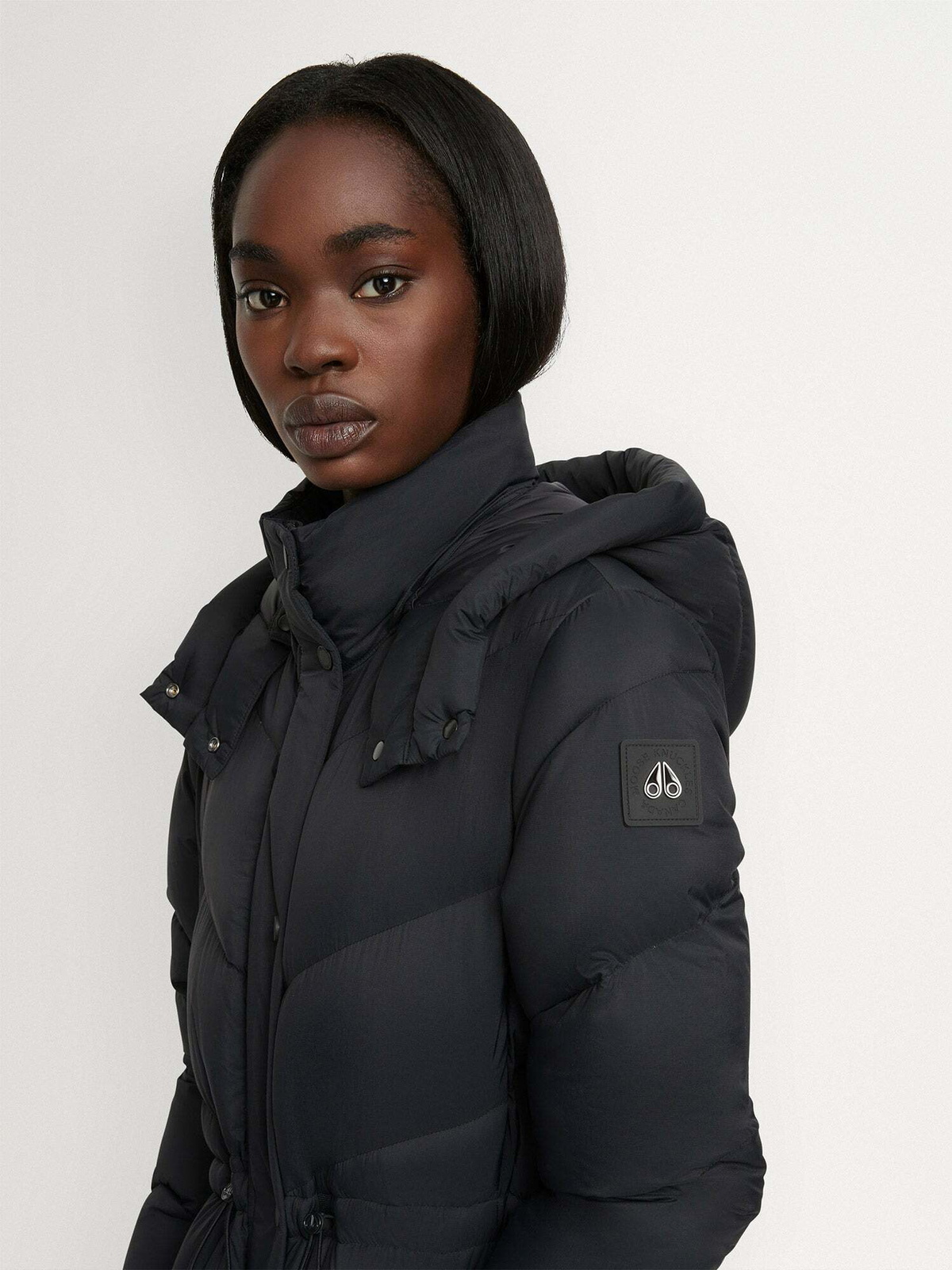 Moose Knuckles Flightweight Belle Cote Black Womens Moose Knuckles