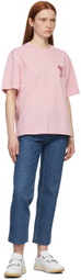 AMI Paris Pink Ami de Cœur T-Shirt