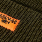 Service Works Men's Logo Watch Cap in Olive