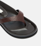 Toteme Leather thong sandals