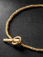 M. Cohen - Cornerless 18-Karat Gold Beaded Bracelet - Gold