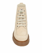 Hogan Womens Ankle boots Cream
