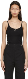 LEMAIRE Black Second Skin Tank Top
