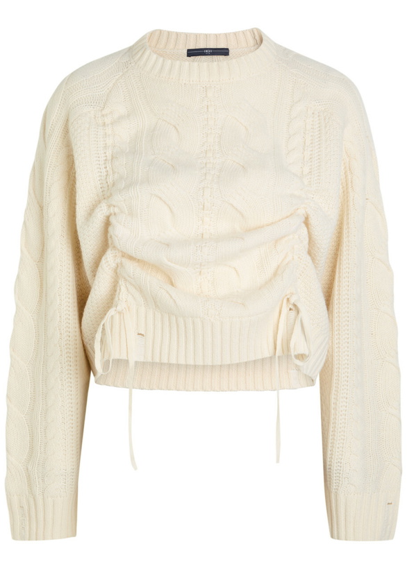 Photo: High Revue Cable-knit Jumper Cream