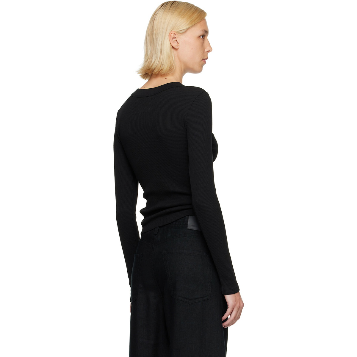 Citizens of Humanity Black Varra Henley