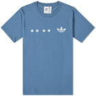 Adidas Men's Reclaim Logo Tee​ in Altered Blue