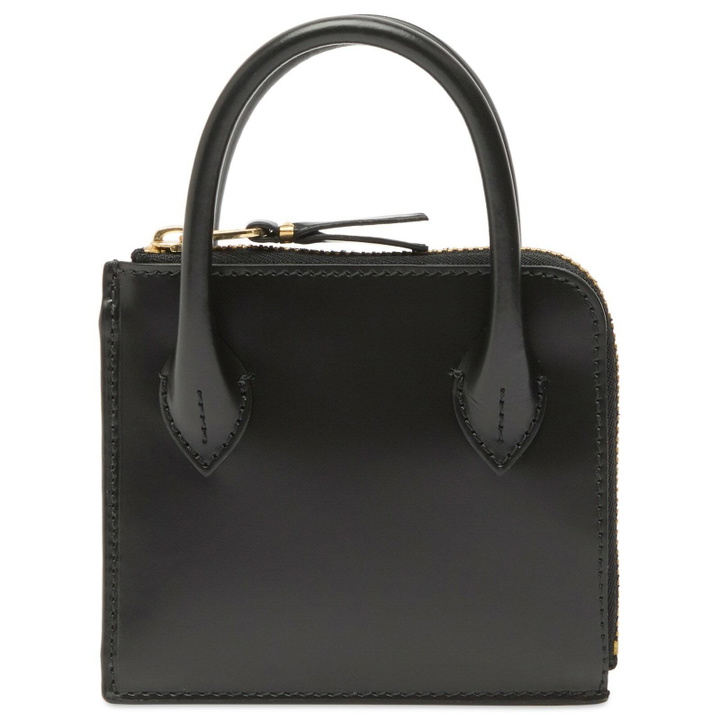 Photo: Comme des Garçons Wallet SA3100HA Handles Wallet in Black 