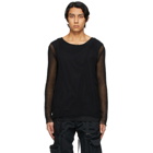 Raf Simons Black Layered Long Sleeve T-Shirt