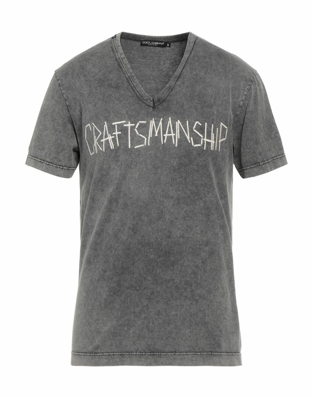 Photo: Dolce & gabbana Mens T-shirt Lead