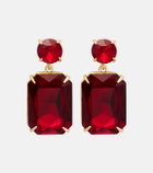 Carolina Herrera Embellished drop earrings