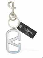 VALENTINO GARAVANI - V Logo & Leather Charms Key Holder