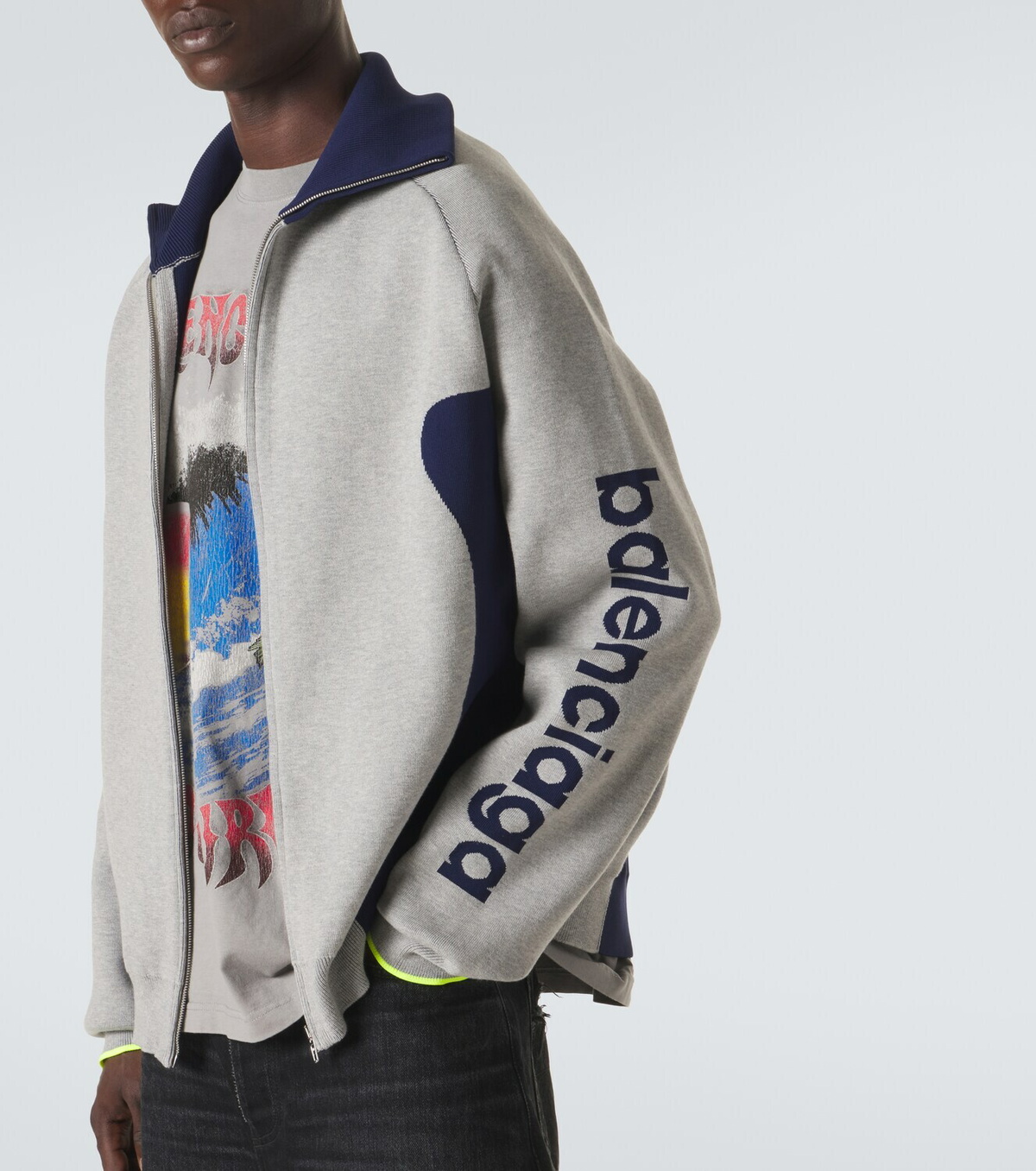 Balenciaga Cotton-blend cardigan