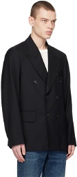 Our Legacy Black Unconstructed Db Blazer