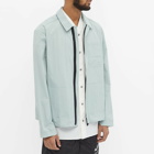 A-COLD-WALL* Men's Technical Zip Overshirt in Ice Grey