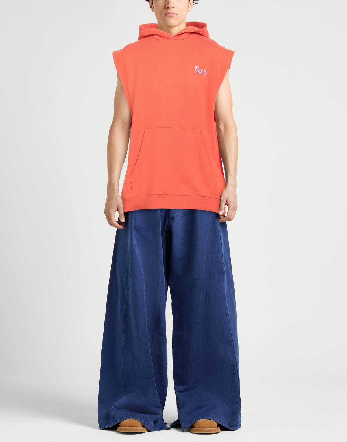 Marni Mens Sweatshirt in Orange
