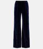 The Upside Monaco Freya high-rise velour sweatpants