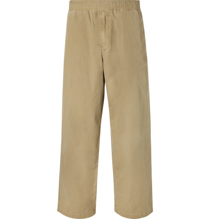 Photo: Our Legacy - Cotton and Tencel-Blend Drawstring Trousers - Beige