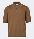 Saint Laurent Wool polo shirt