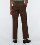 Phipps - Dad topstitched cotton pants