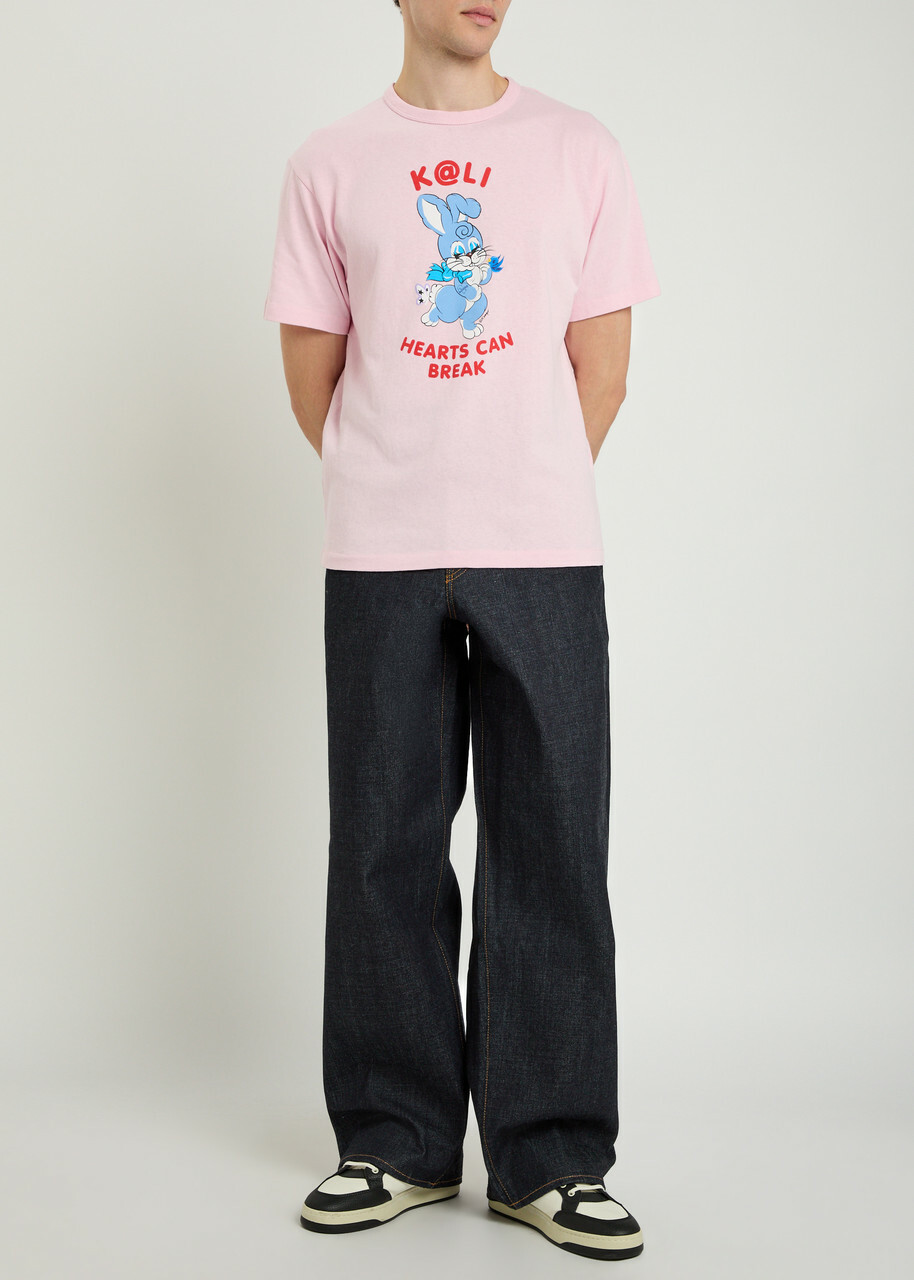 Kenzo Turn-up Wide-leg Jeans Indigo