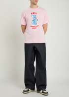 Kenzo Turn-up Wide-leg Jeans Indigo
