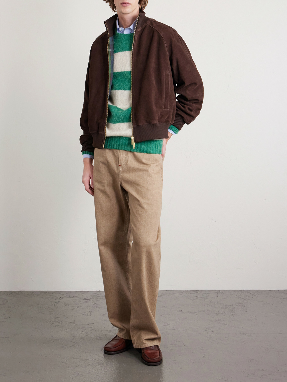 Baracuta - Roughout Suede Jacket - Brown