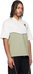 Hugo White & Green Polo