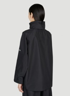 4 Moncler Hyke - Rhonestockis Short Parka Jacket in Black