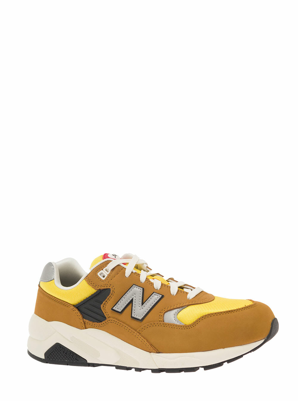 スニーカー New Balance Beige Low Top Sneakers with Logo in Suede Man New Balance Beige Low Top Sneakers With Logo In Suede Man