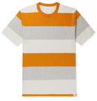 Norse Projects - Johannes Striped Cotton-Jersey T-Shirt - Orange