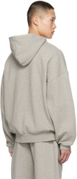 Fear of God ESSENTIALS Gray Pullover Hoodie