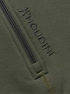 Houdini - Power Houdi Slim-Fit Polartec® Power Stretch® Pro™ Fleece Ski Hooded Base Layer - Green