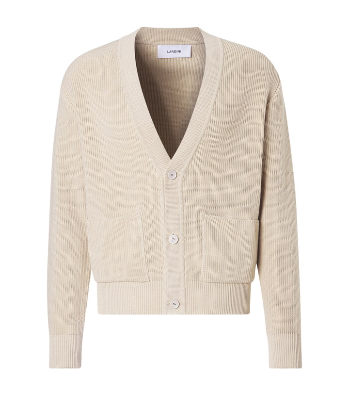 Photo: Lardini Cotton cardigan