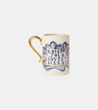 L'Objet Sweetheart earthenware mug by Ruan Hoffmann