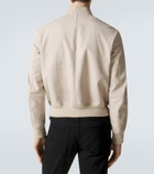 Tom Ford Printed leather bomber jacket