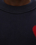 Ami Paris Red Ami De Coeur Sweater Blue - Mens - Pullovers