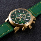 Polanti Rogue Chronograph Quartz Green Dial Mens Watch RG0001G-YGO