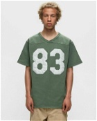 Erl Football Shirt Knit Green - Mens - Shortsleeves