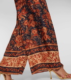 Zimmermann Junie silk wide-leg pants