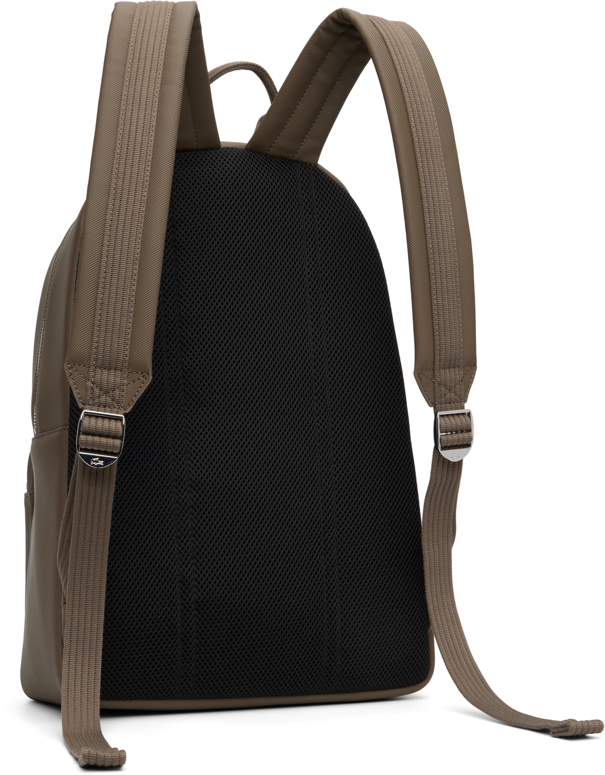 Lacoste Taupe Classic Backpack