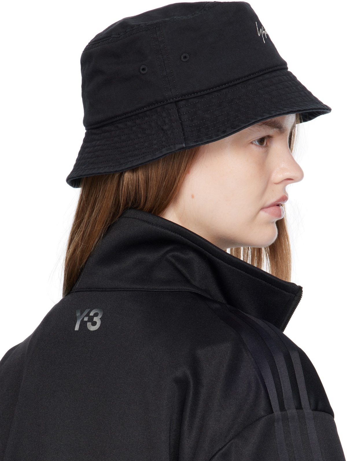 YOHJI YAMAMOTO Black Y-3 KURO Bucket Hat