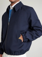 Valentino Garavani - VGold Twill Blouson Jacket - Blue