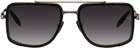 Akoni Black & Silver Stargazer Sunglasses