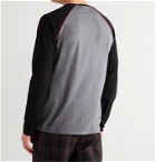 HUGO BOSS - Balance Logo-Print Stretch Cotton and Modal-Blend Jersey Pyjama Top - Black