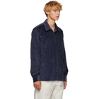 Acne Studios Blue Corduroy Shirt