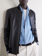 Altea - Scott Lyocell-Chambray Shirt - Blue