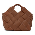Loewe Tan Woven Basket Tote