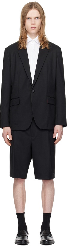 Photo: Hugo Black Single-Button Suit