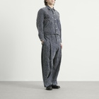 Sage Nation Men's Needle Punch Denim Jiji Jacket in Indigo Needle Punch